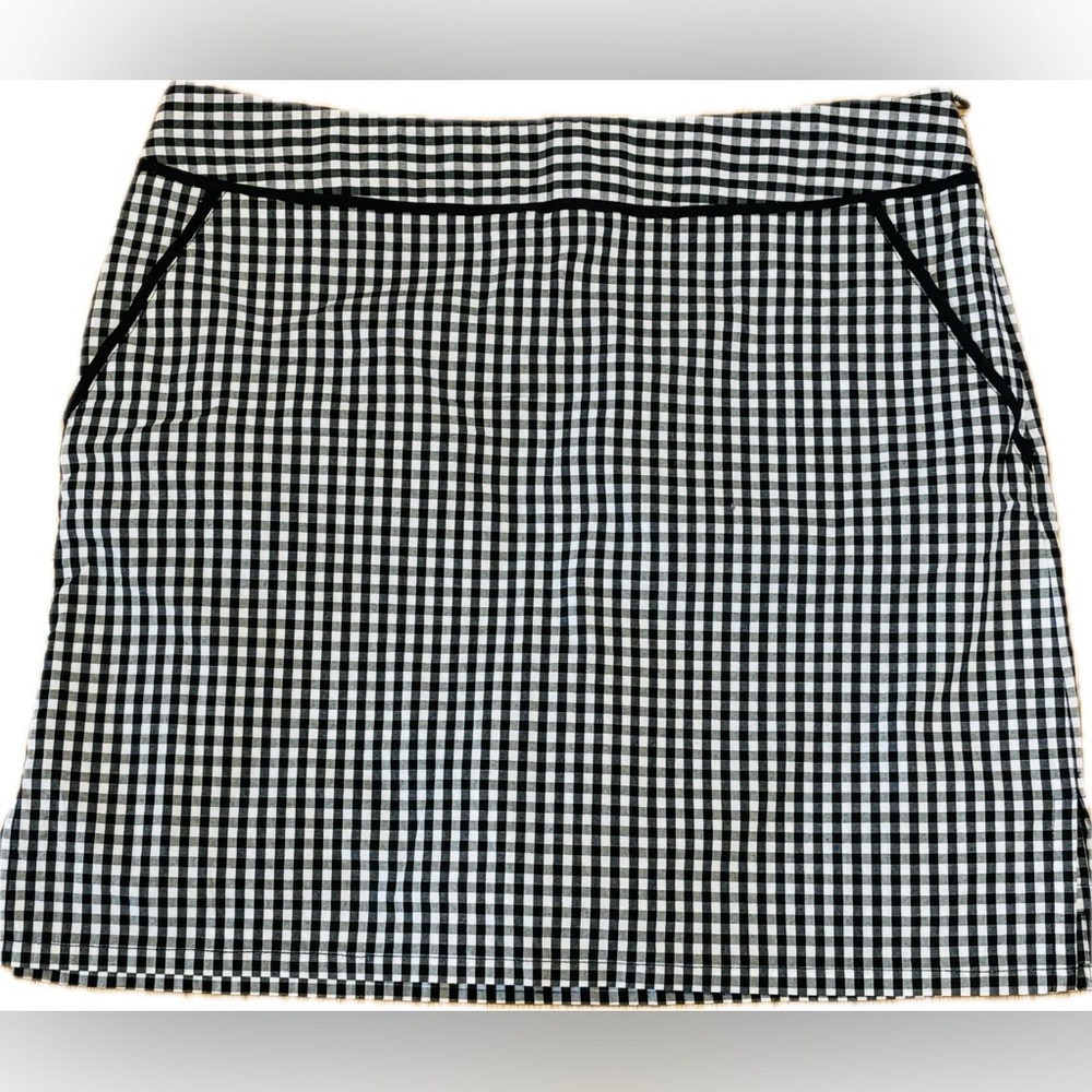 Charter Club checkered Golf Skort